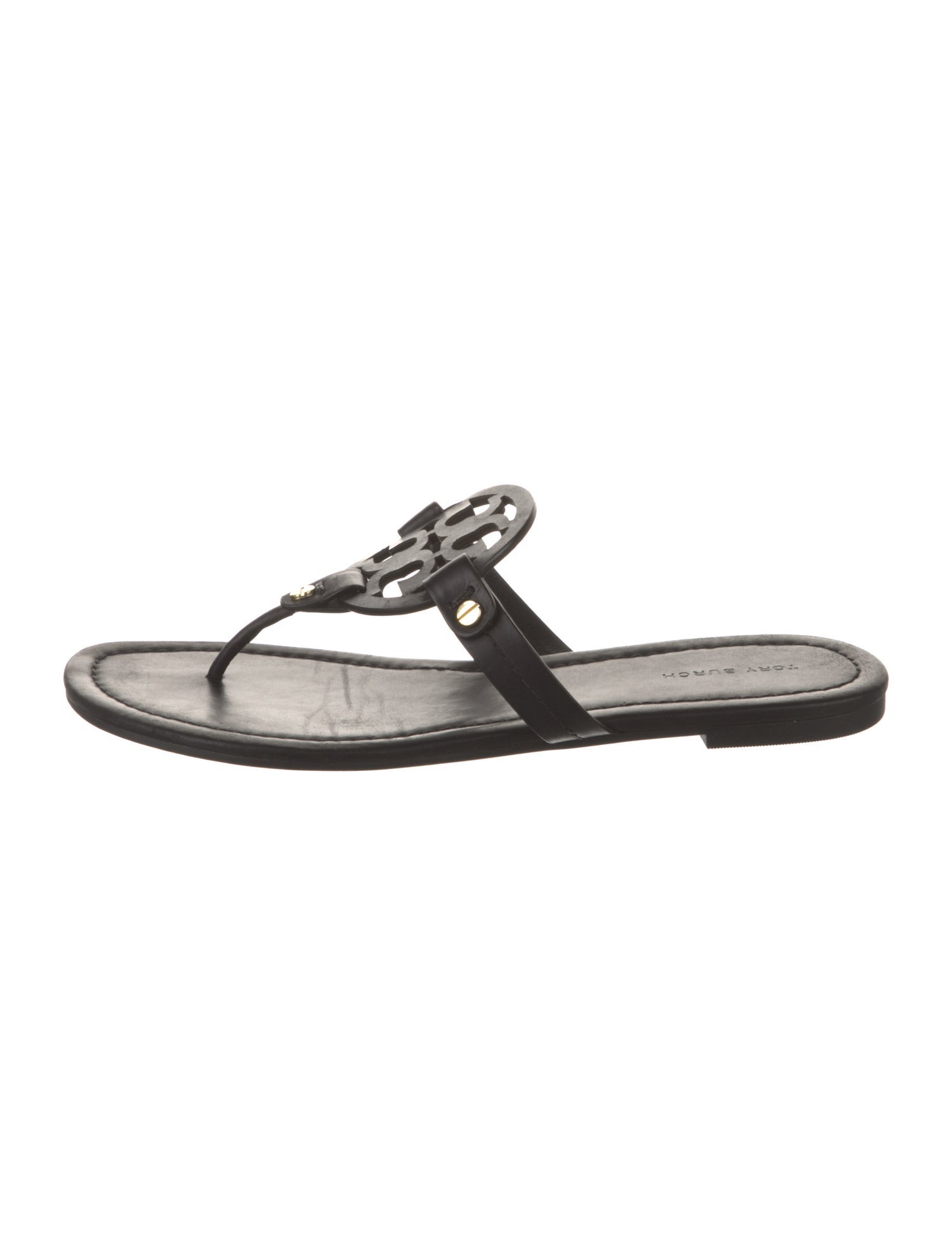 Tory Burch Leather Flip Flops