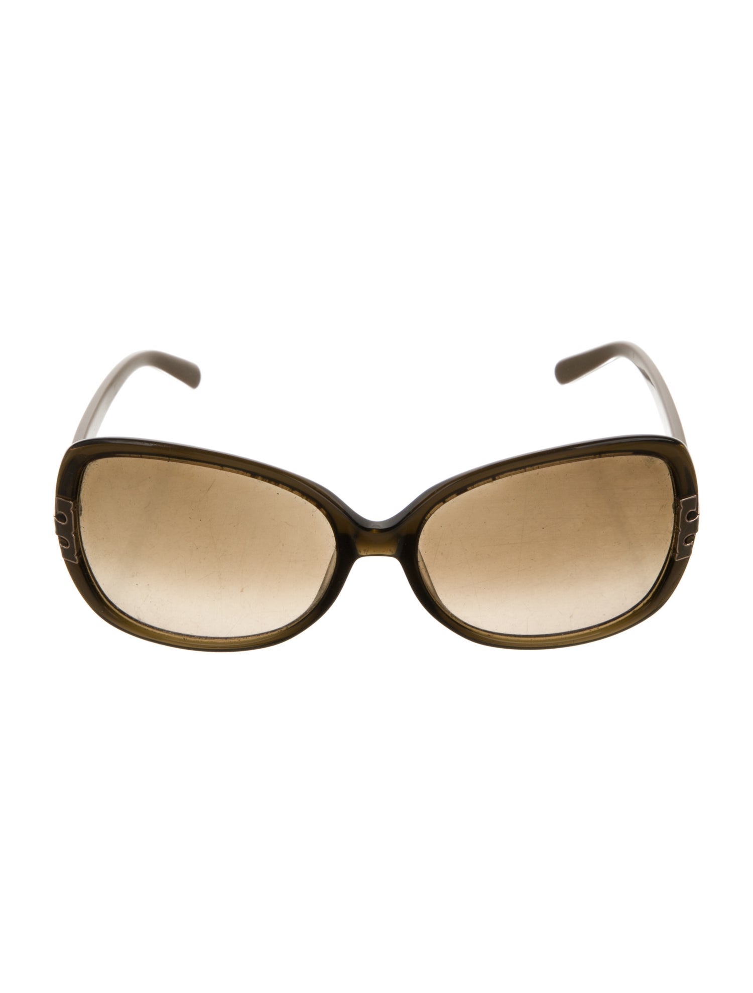 Tory Burch Square Gradient Sunglasses