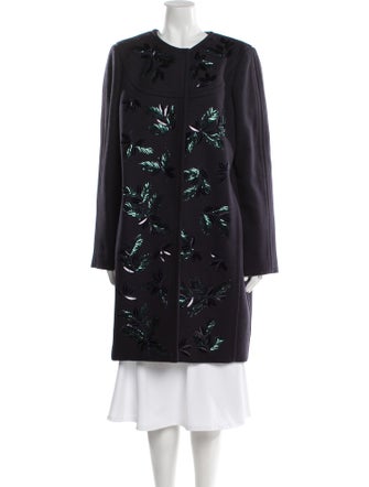 Tory Burch Wool Printed Coat