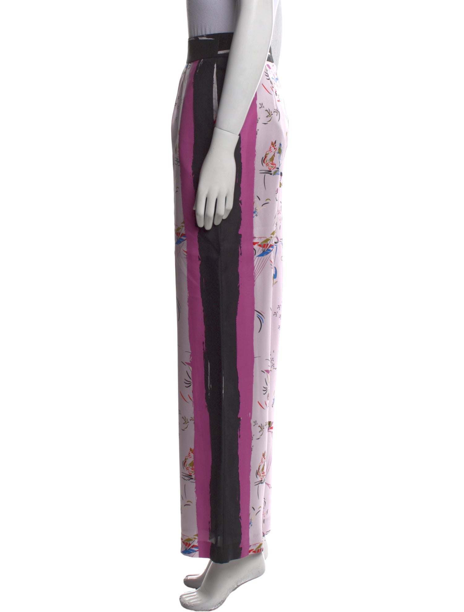 Tory Burch Silk Wide Leg Pants