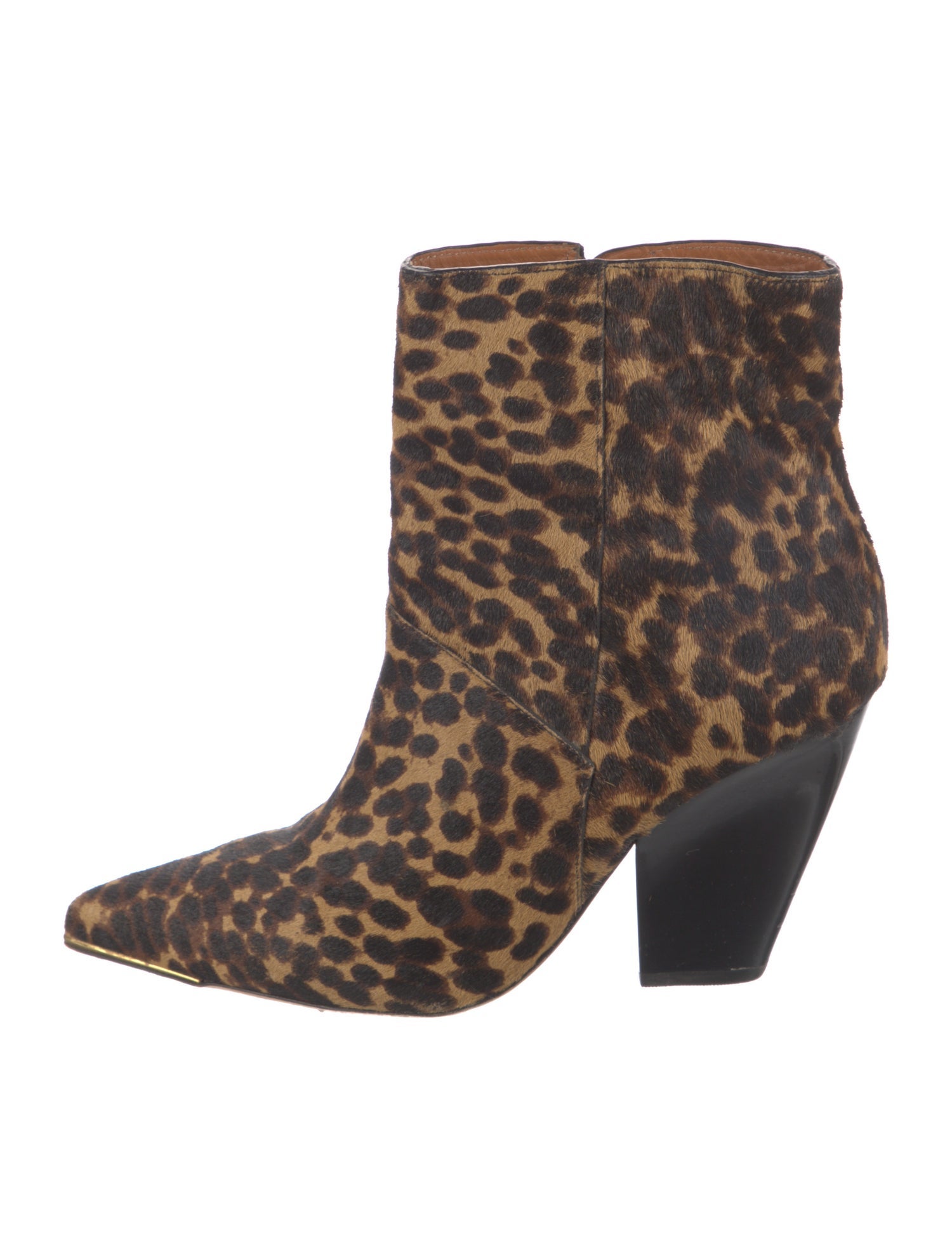 Tory Burch Ponyhair Animal Print Boots
