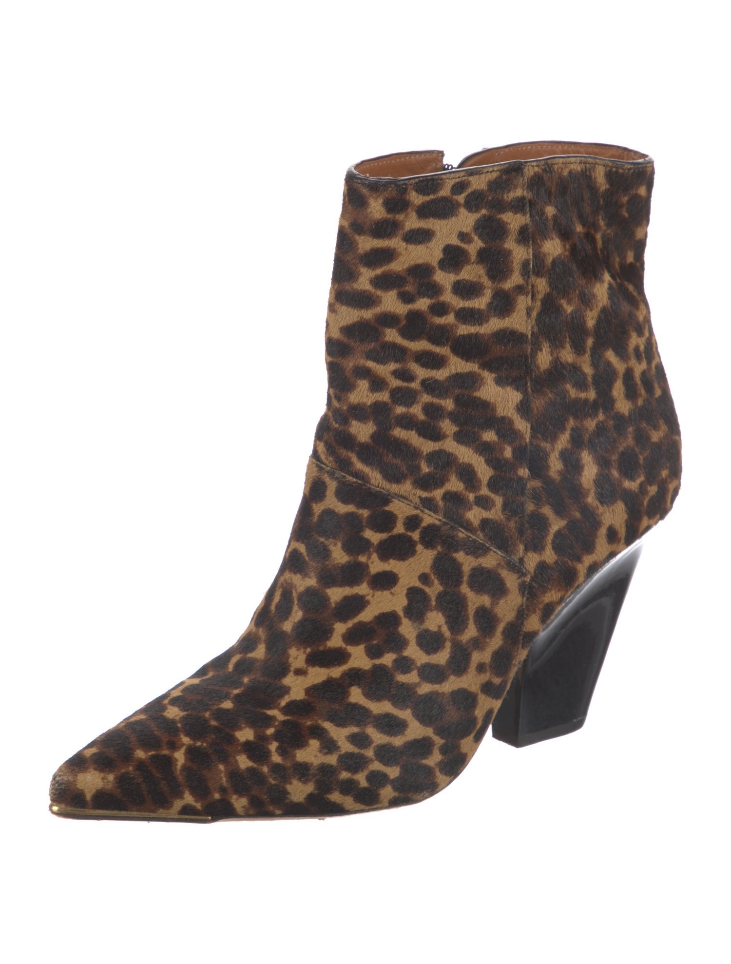 Tory Burch Ponyhair Animal Print Boots