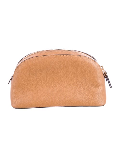 Tory Burch Leather Cosmetic Bag