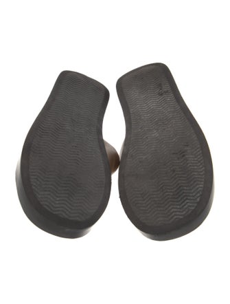 Tory Burch Leather Slides