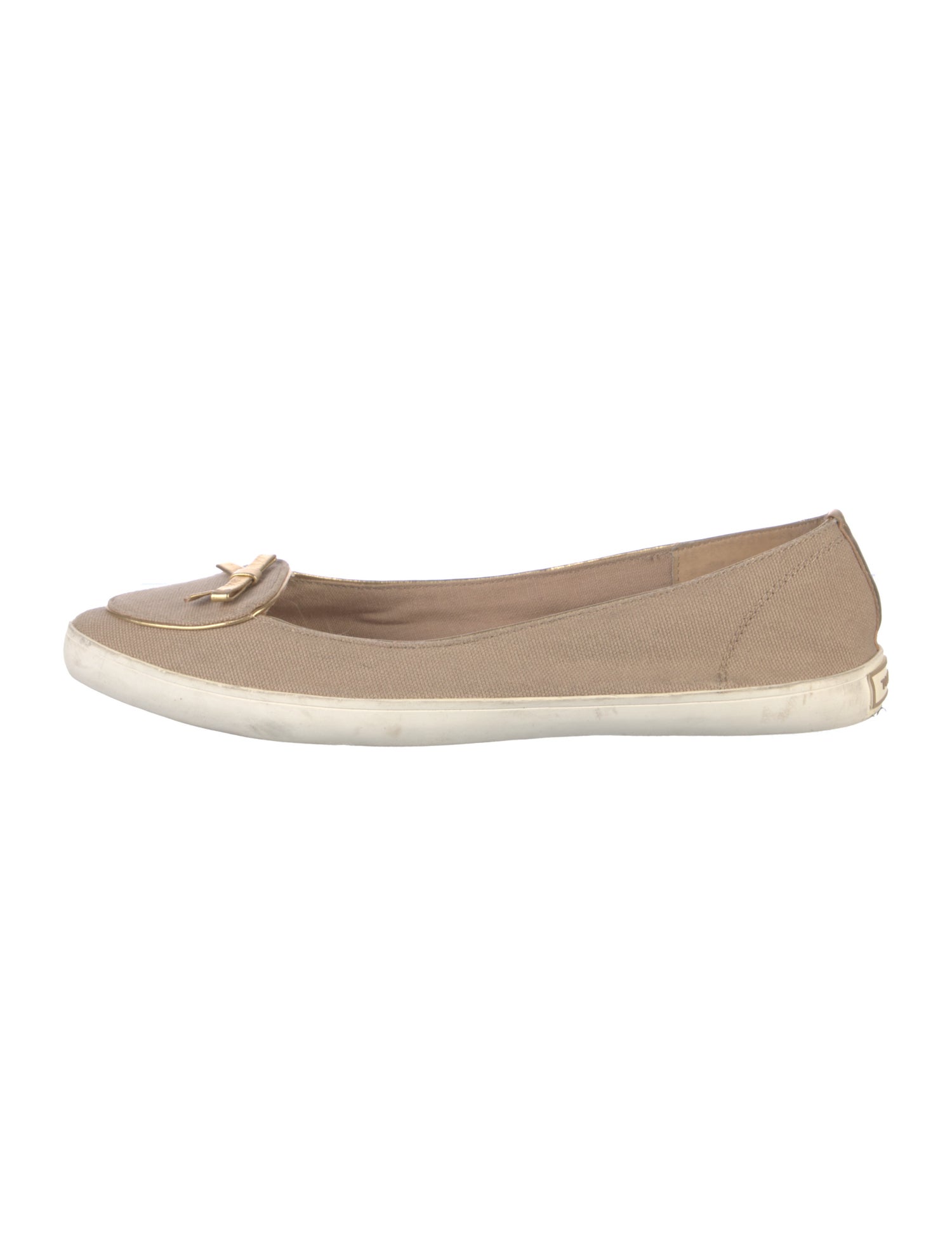 Tory Burch Canvas Ballet Flats