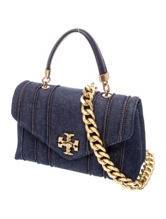 Tory Burch Denim Top Handle Bag