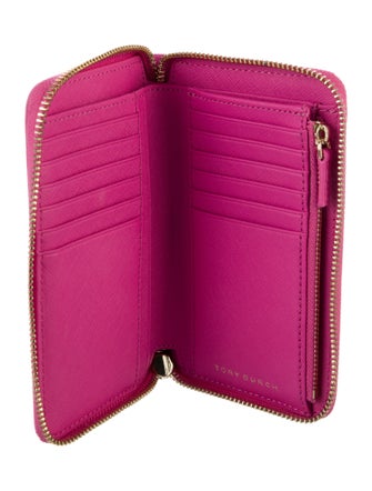 Tory Burch Leather Continental Wallet
