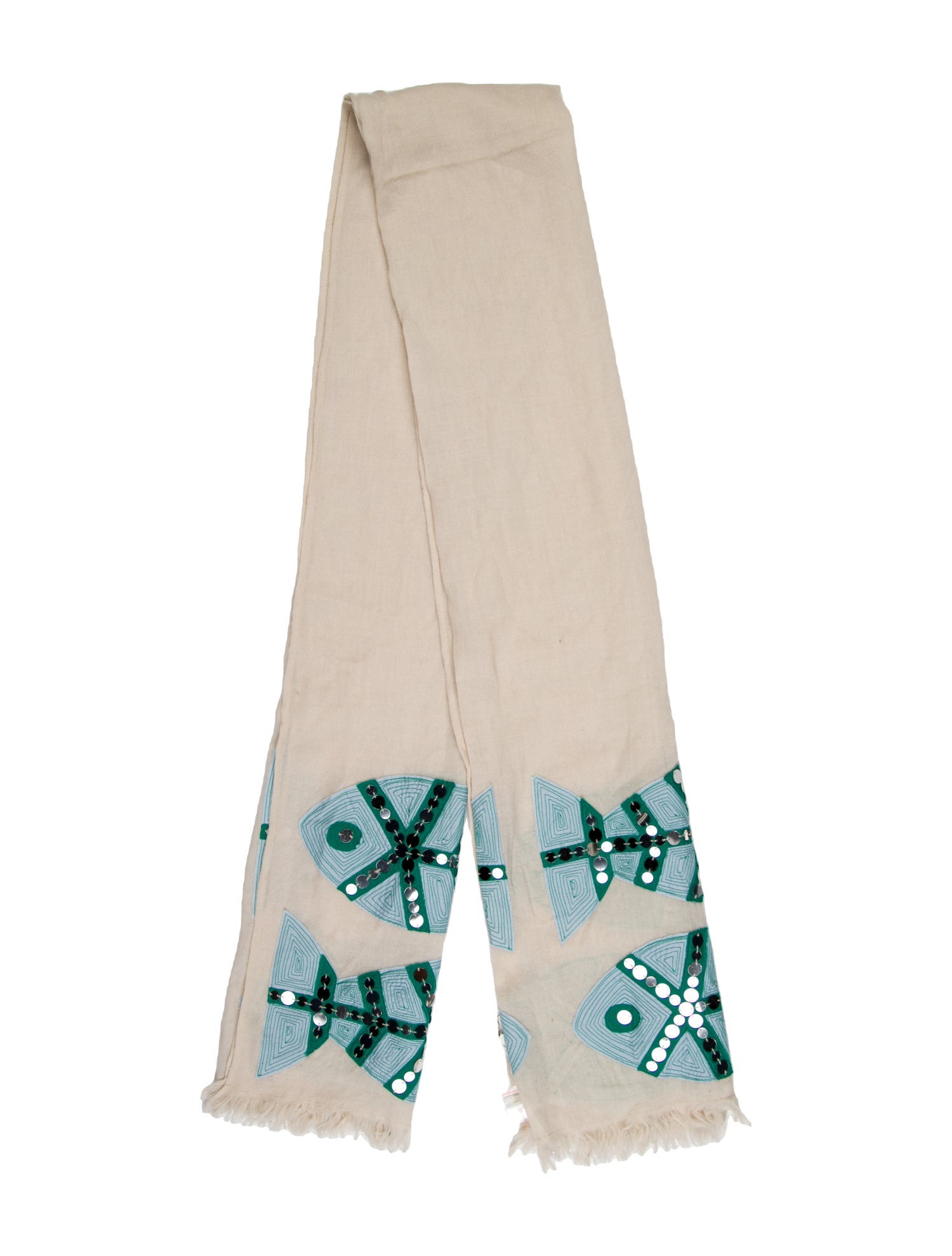 Tory Burch Wool Printed Scarf