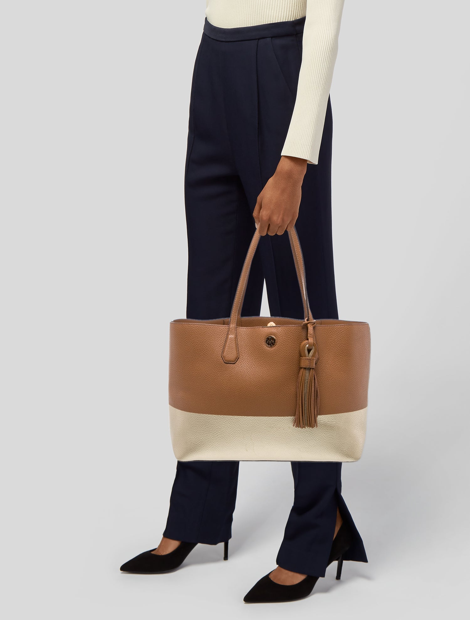 Tory Burch Leather Tote