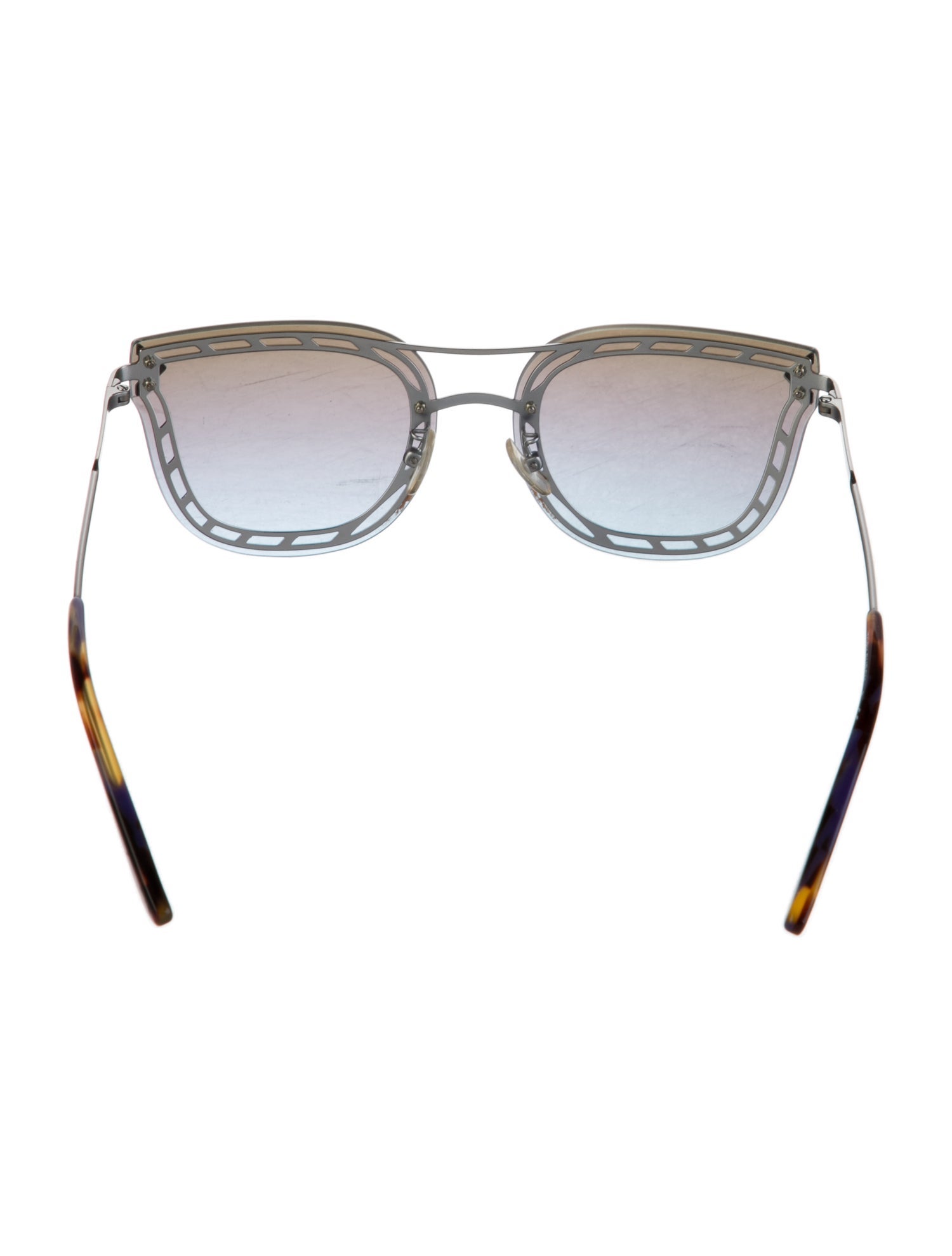 Tory Burch Wayfarer Mirrored Sunglasses