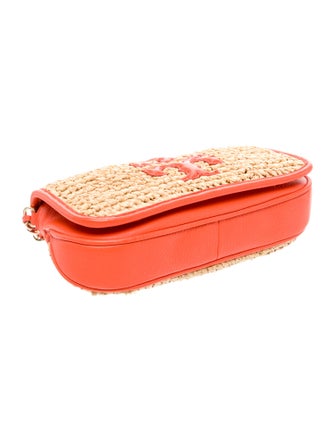 Tory Burch Straw Clutch