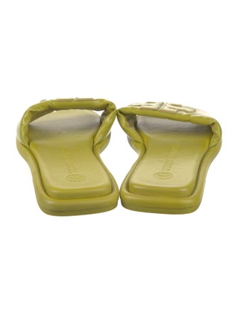 Tory Burch Leather Slides