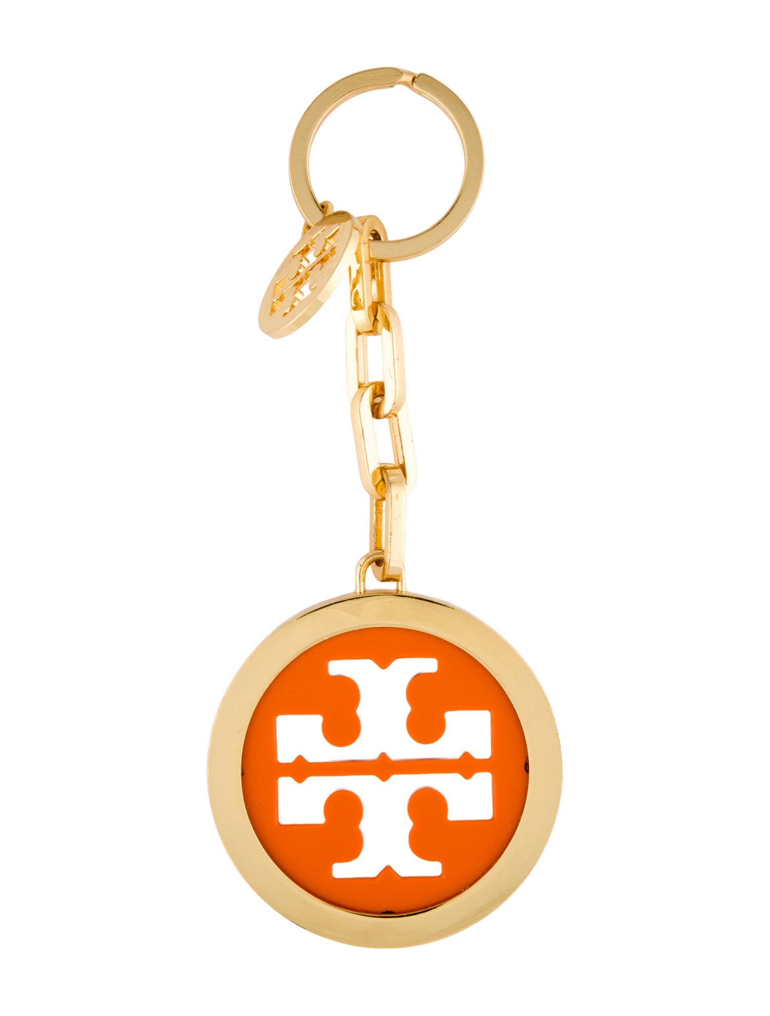 Tory Burch Metal Cutout Keychain