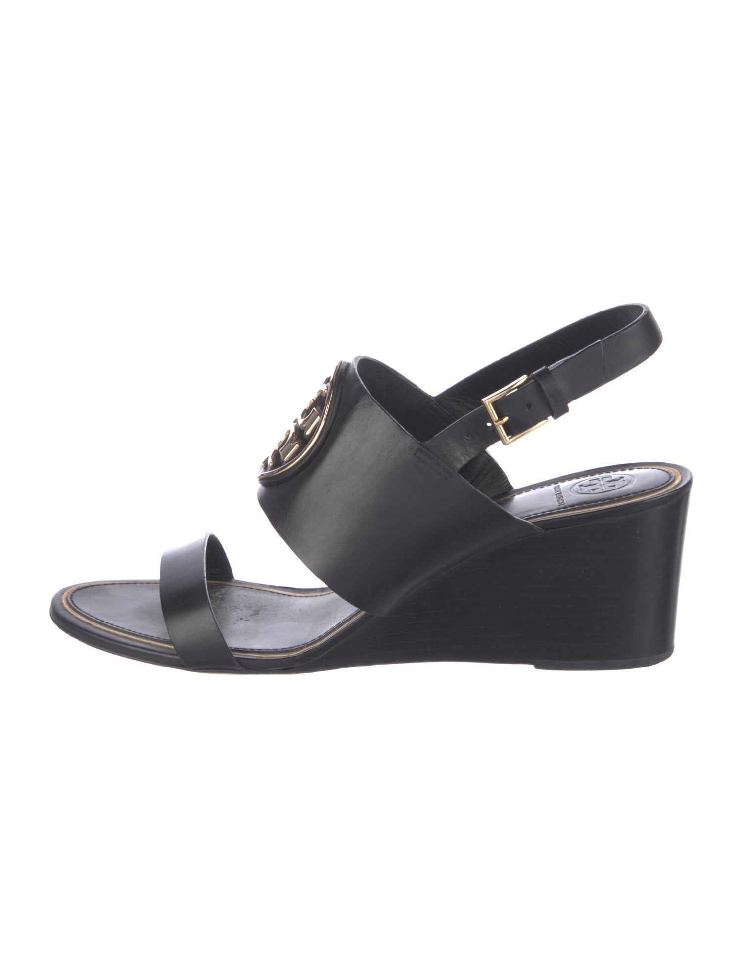 Tory Burch Leather Slingback Sandals