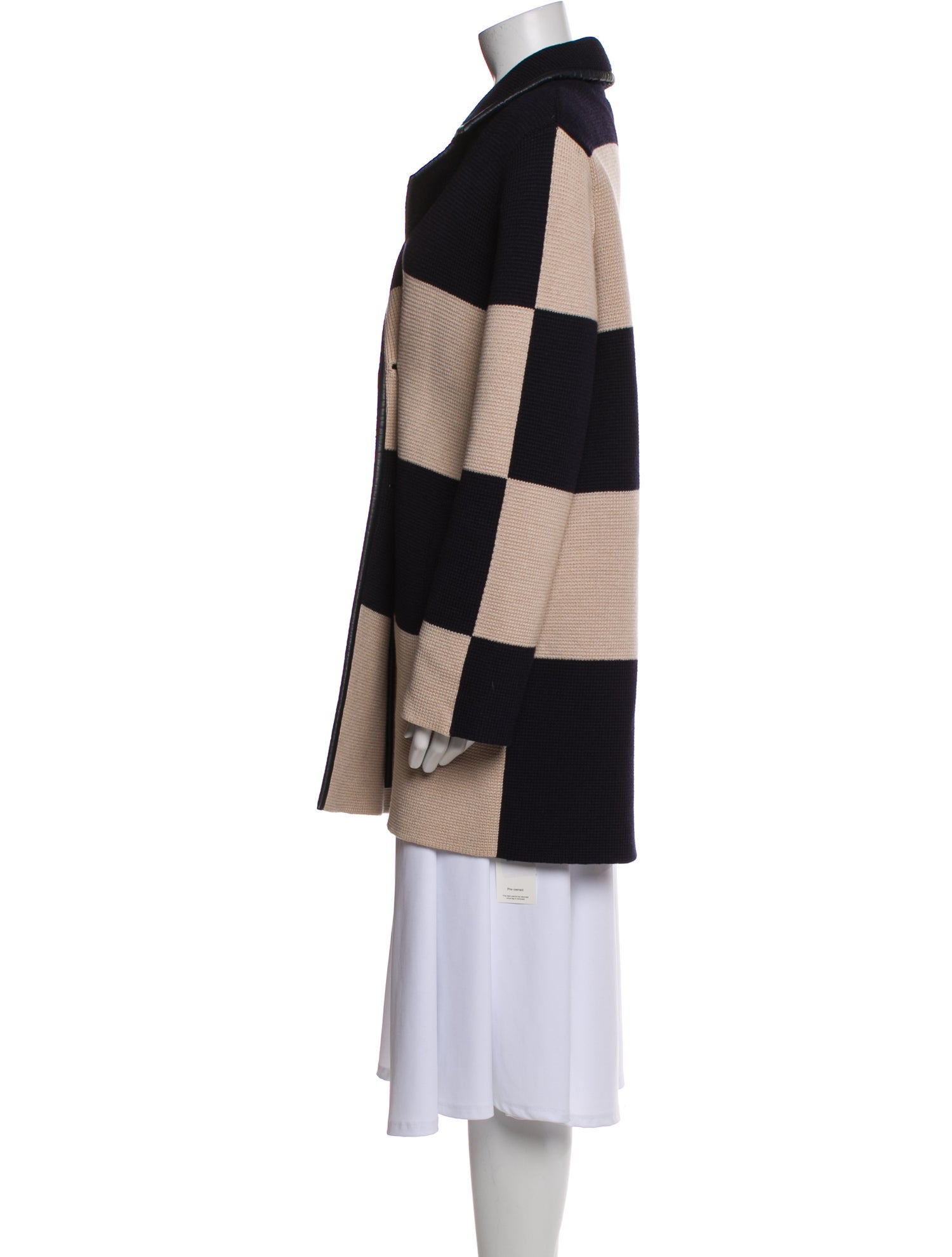 Tory Burch Merino Wool Striped Jacket