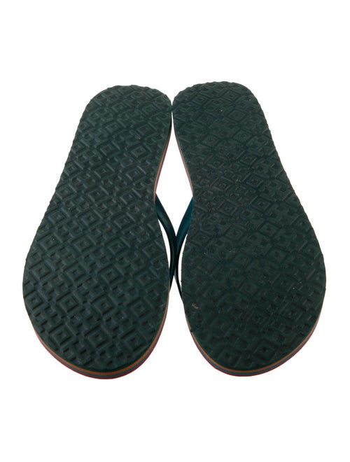 Tory Burch Leather Flip Flops