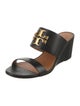 Tory Burch Leather Slides