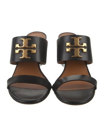 Tory Burch Leather Slides
