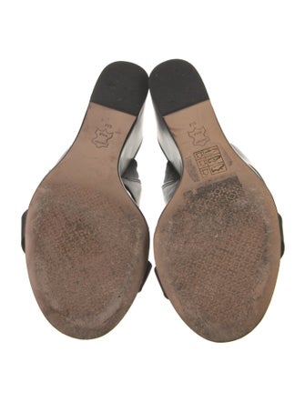 Tory Burch Leather Slides