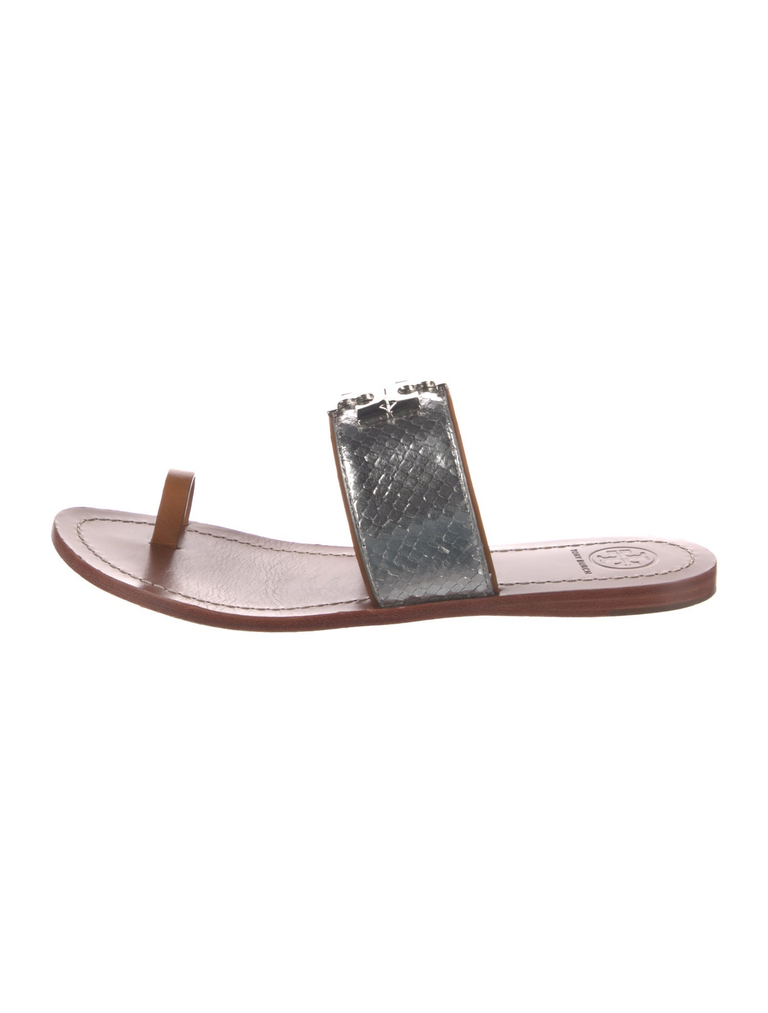 Tory Burch Leather Slides