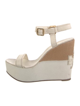 Tory Burch Leather Espadrilles