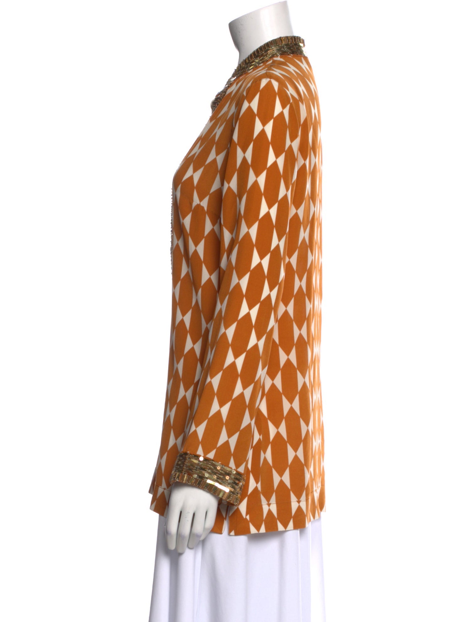 Tory Burch Silk Printed Tunic