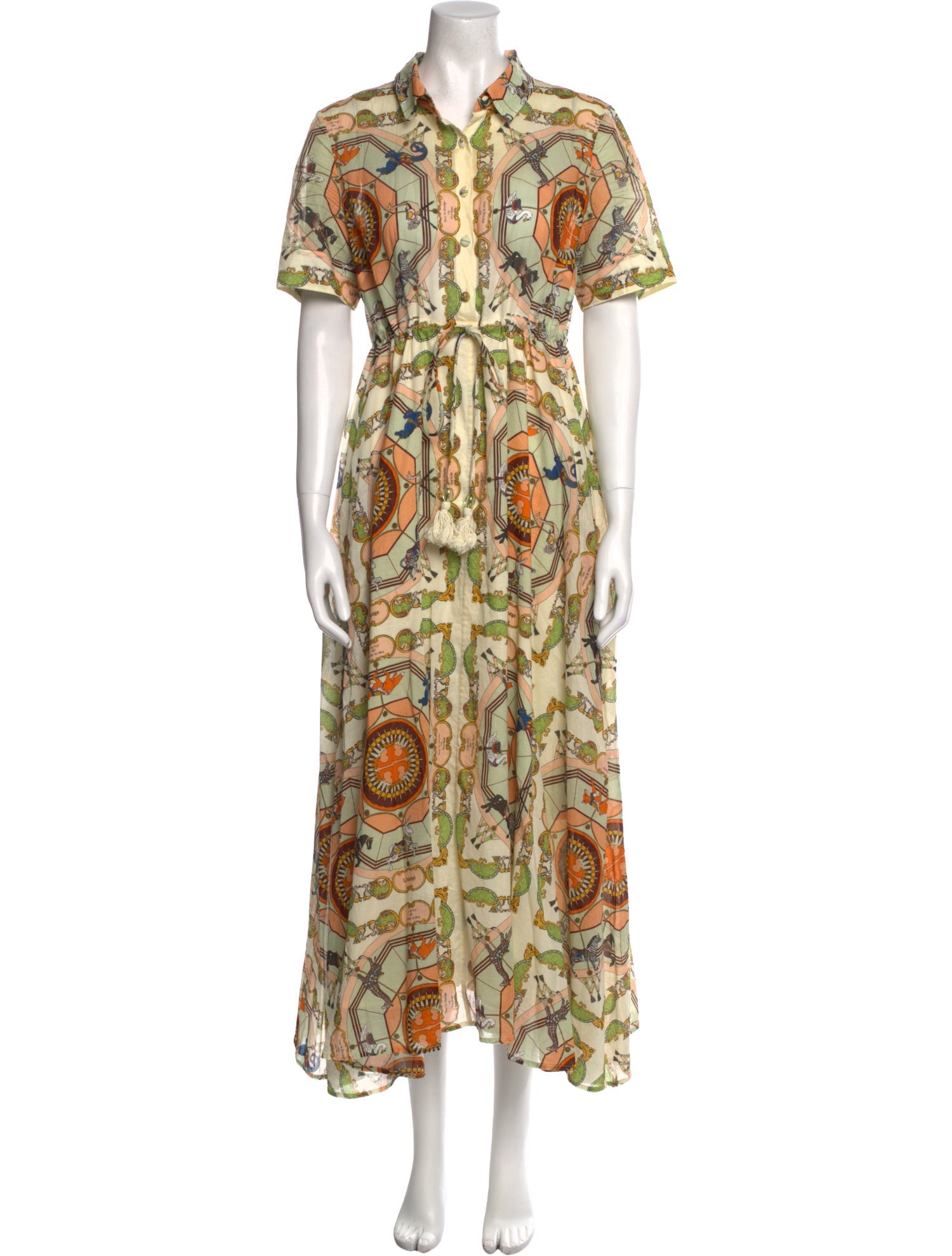 Tory Burch Printed Long Dress