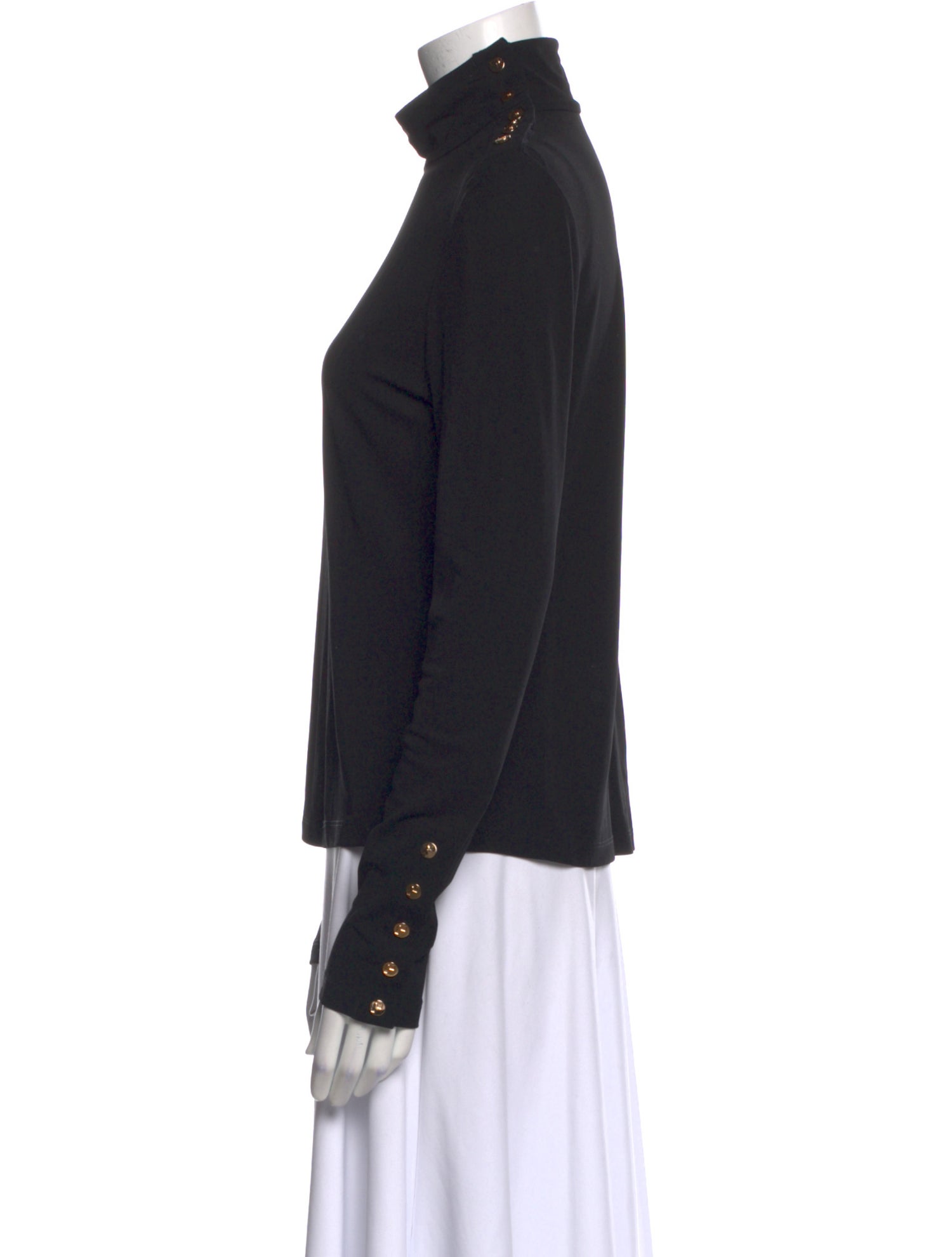 Tory Burch Turtleneck Long Sleeve Sweatshirt