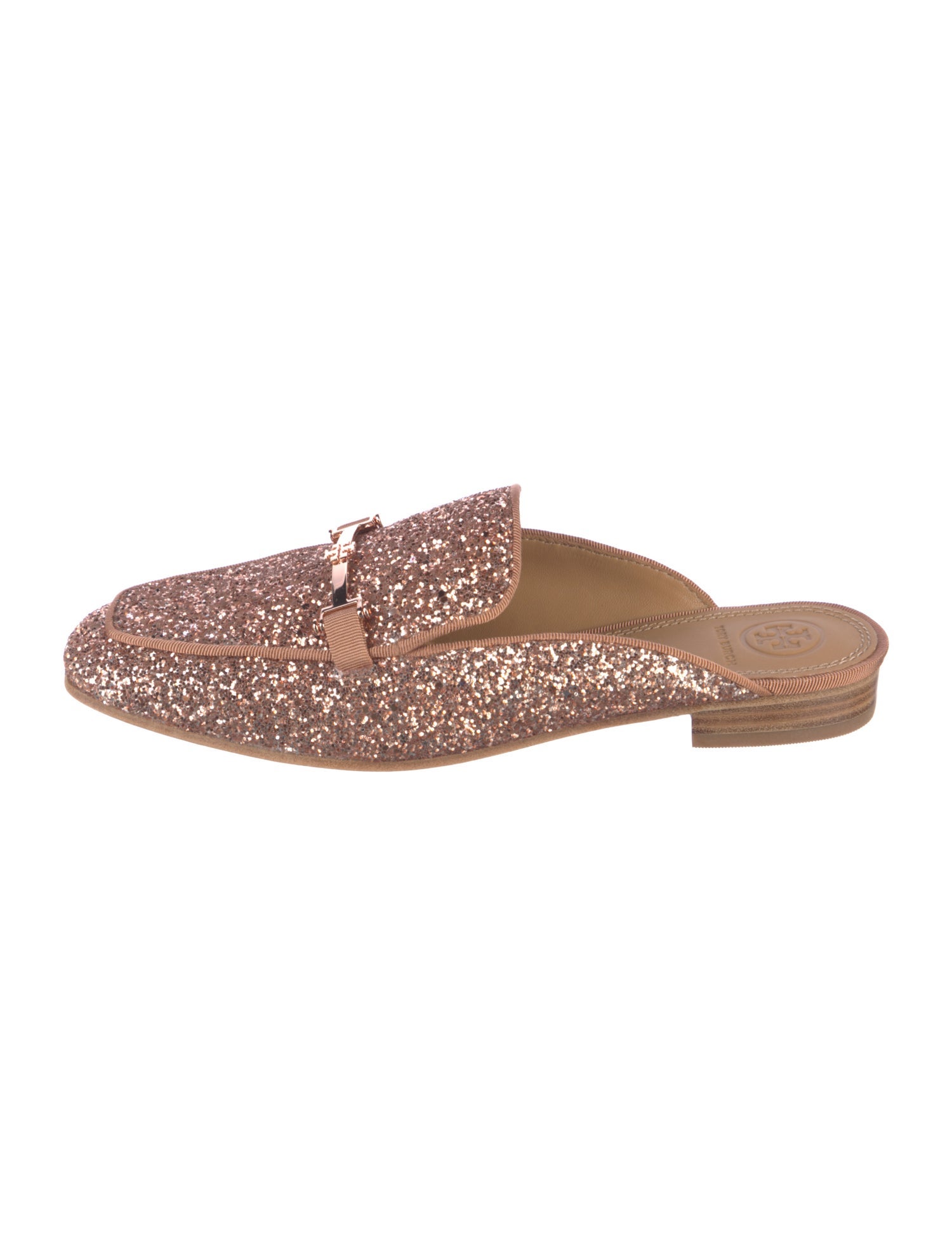 Tory Burch Glitter Glitter Accents Mules