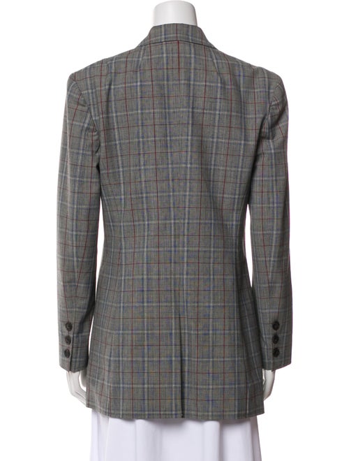 Tory Burch Plaid Print Blazer