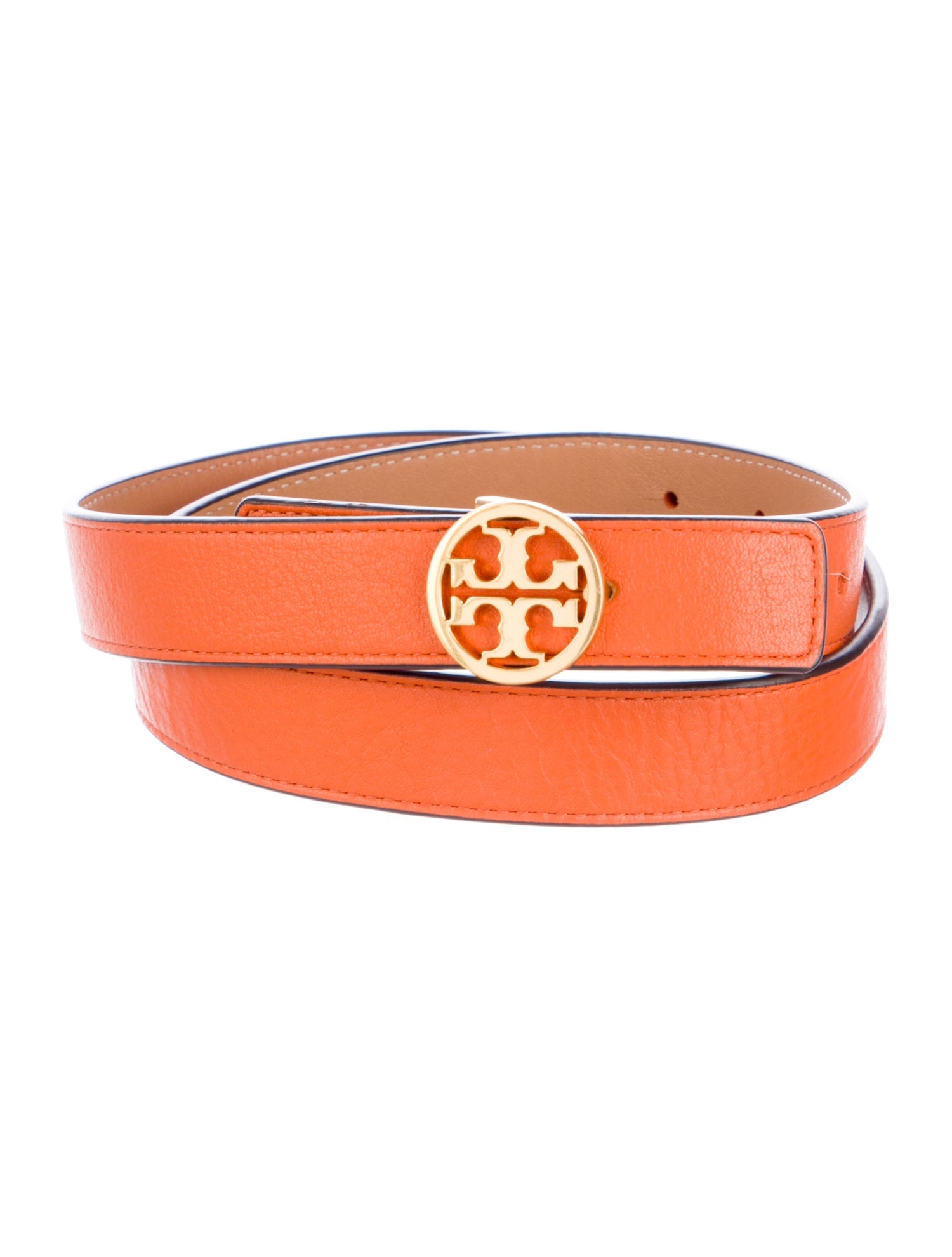 Tory Burch Skinny Leather Belt