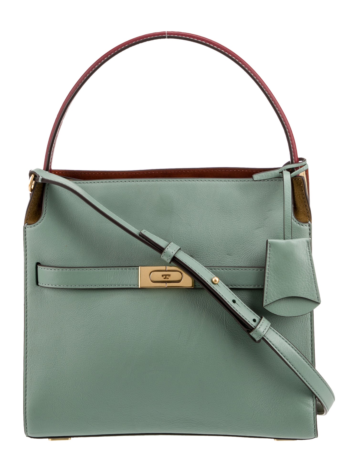 Tory Burch Leather Lee Radziwill Double Bag Petite w/ Tags