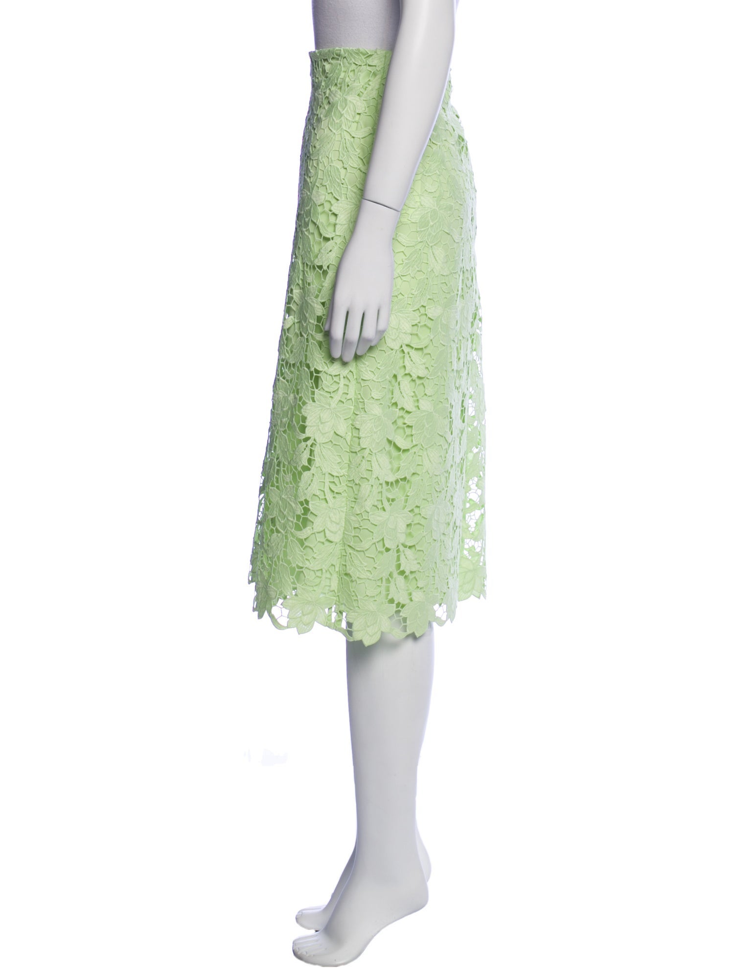 Tory Burch Lace Pattern Knee-Length Skirt