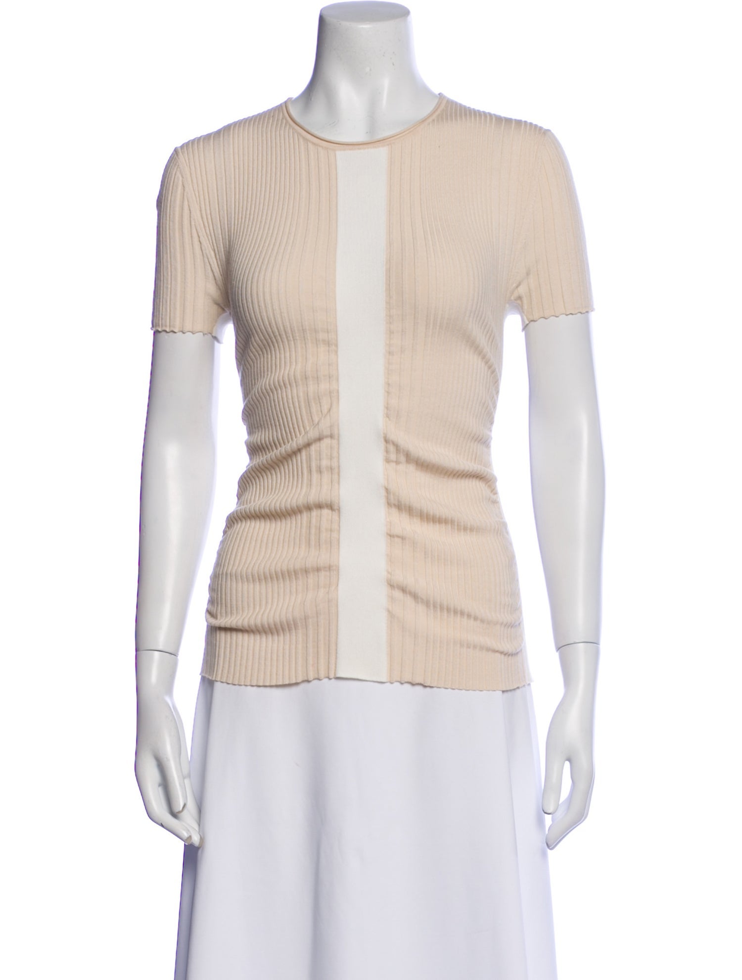 Tory Burch Crew Neck Short Sleeve Top