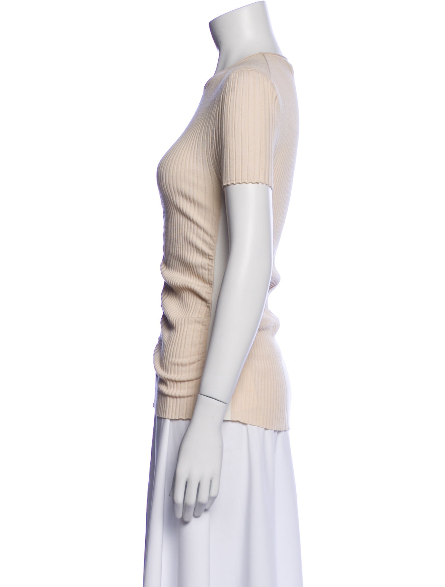 Tory Burch Crew Neck Short Sleeve Top