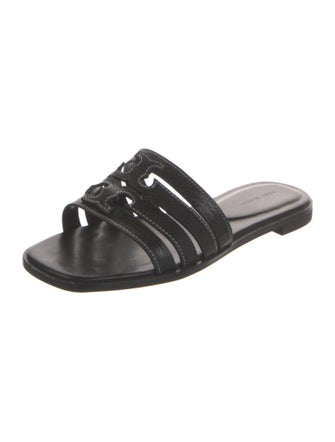 Tory Burch Leather Slides