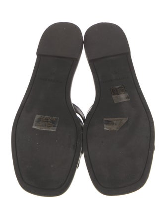 Tory Burch Leather Slides