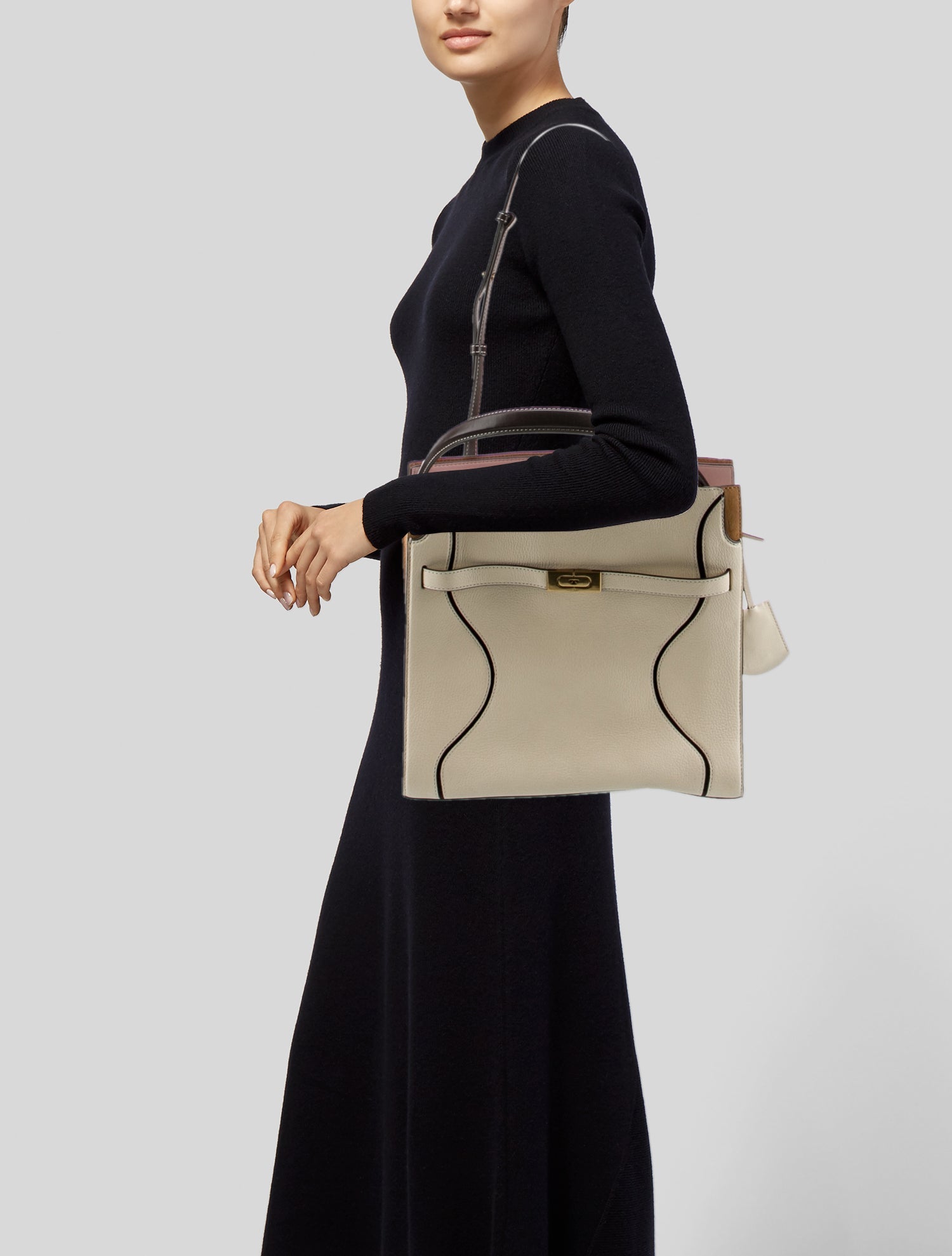 Tory Burch Leather Lee Radziwill Double Bag w/ Tags