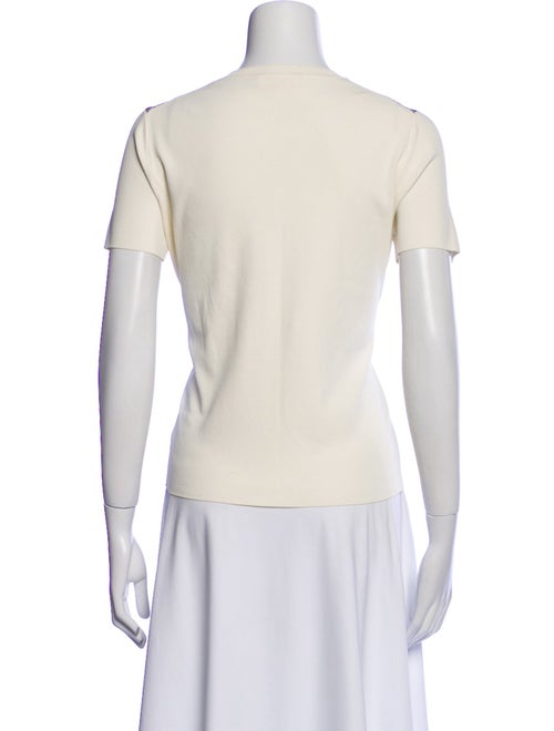 Tory Burch Silk Printed T-Shirt