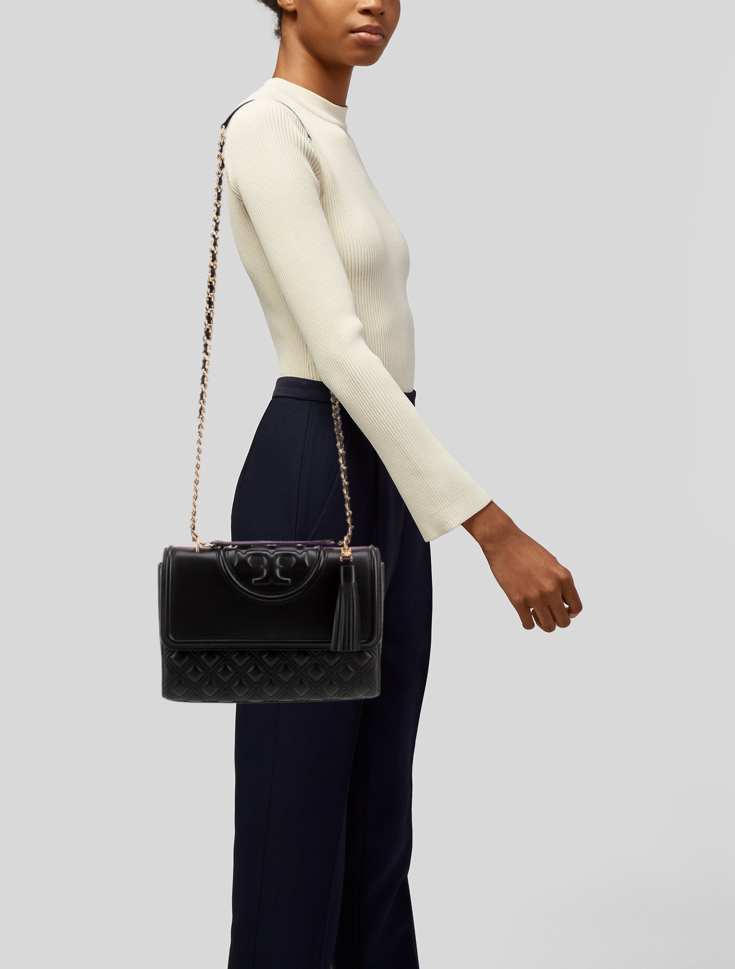 Tory Burch Quilted Shoulder Bag w/ Tags