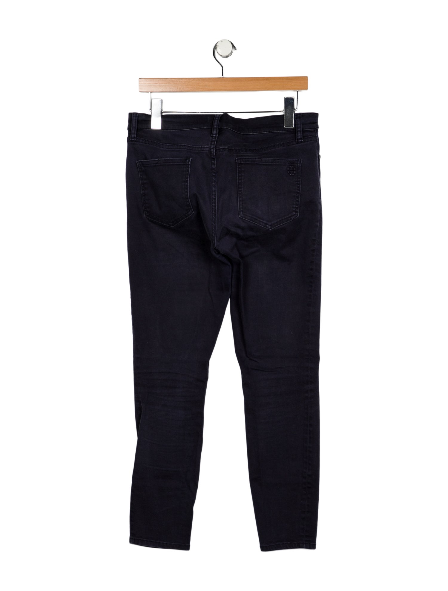 Tory Burch Mid-Rise Skinny Leg Jeans