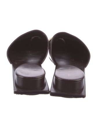 Tory Burch Leather Mules