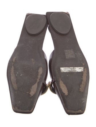 Tory Burch Leather Mules