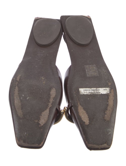 Tory Burch Leather Mules