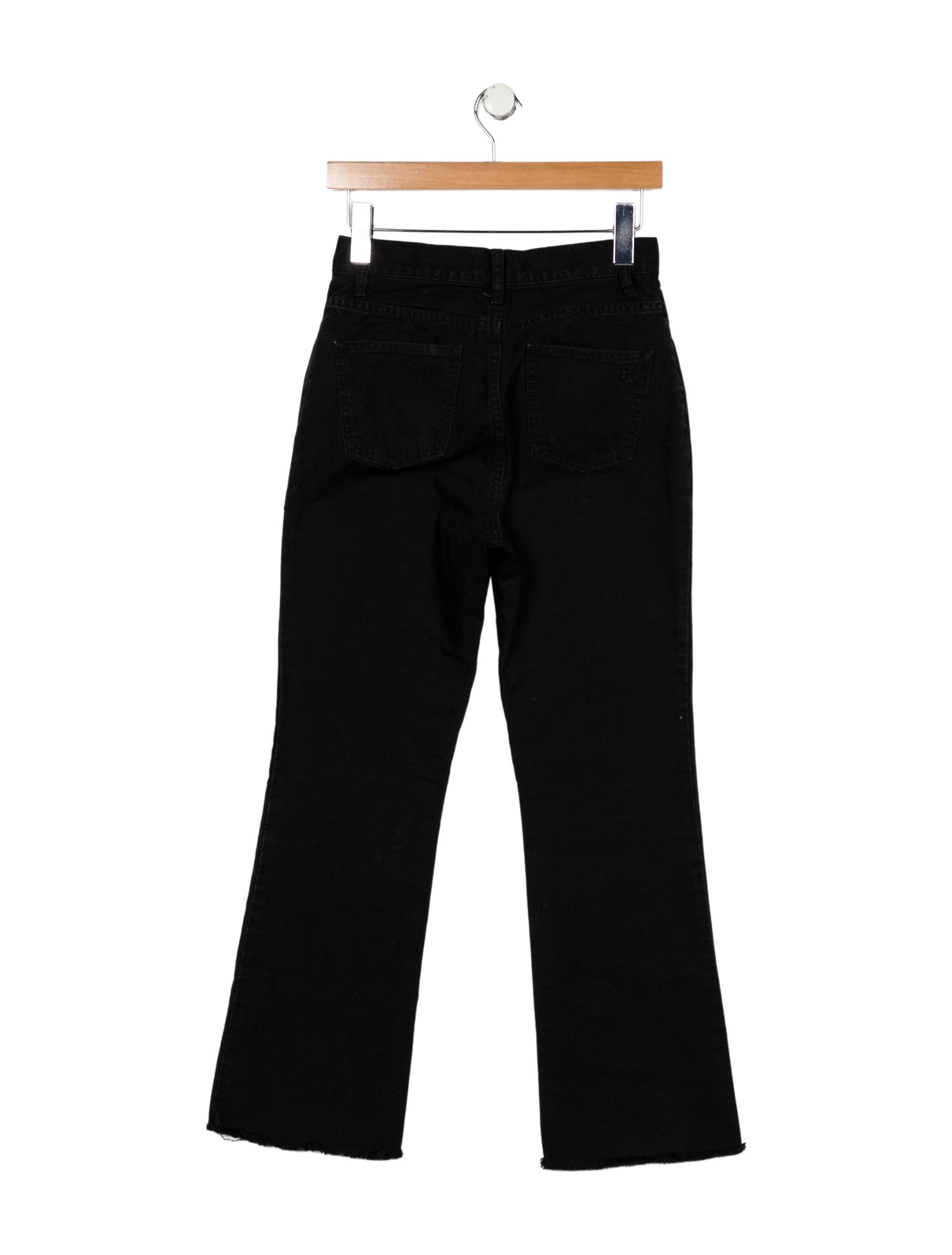 Tory Burch Mid-Rise Wide Leg Jeans