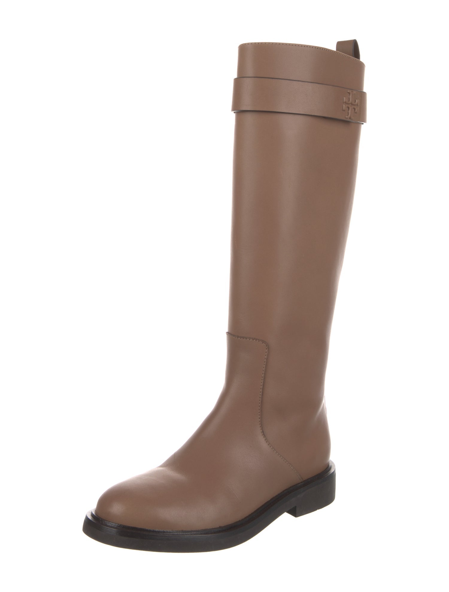 Tory Burch Leather Riding Boots