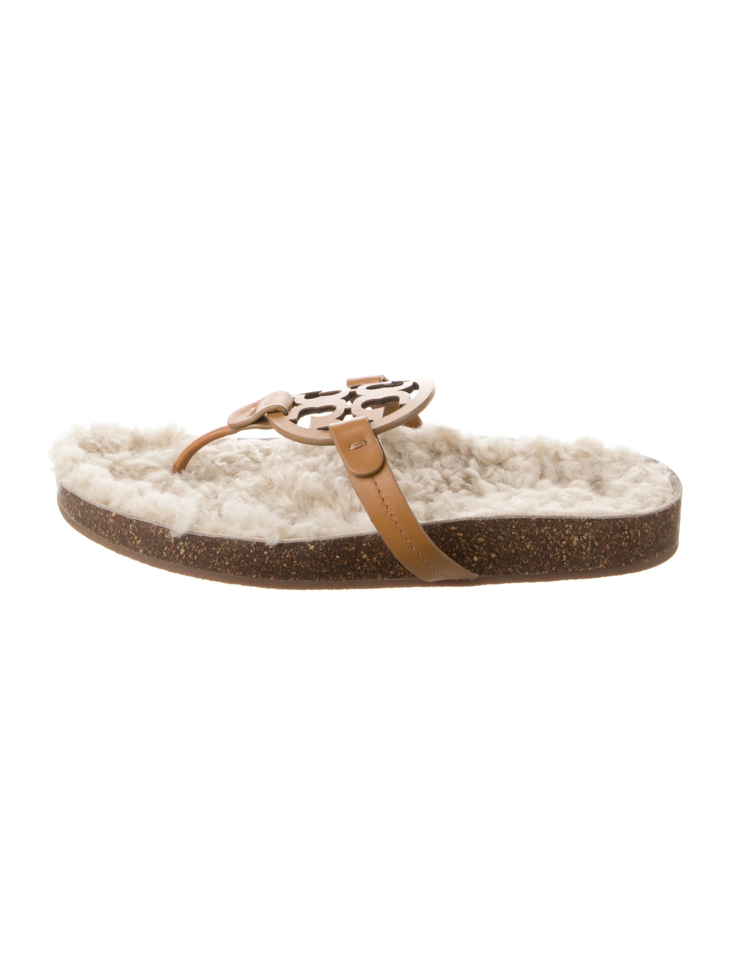 Tory Burch Leather Flip Flops