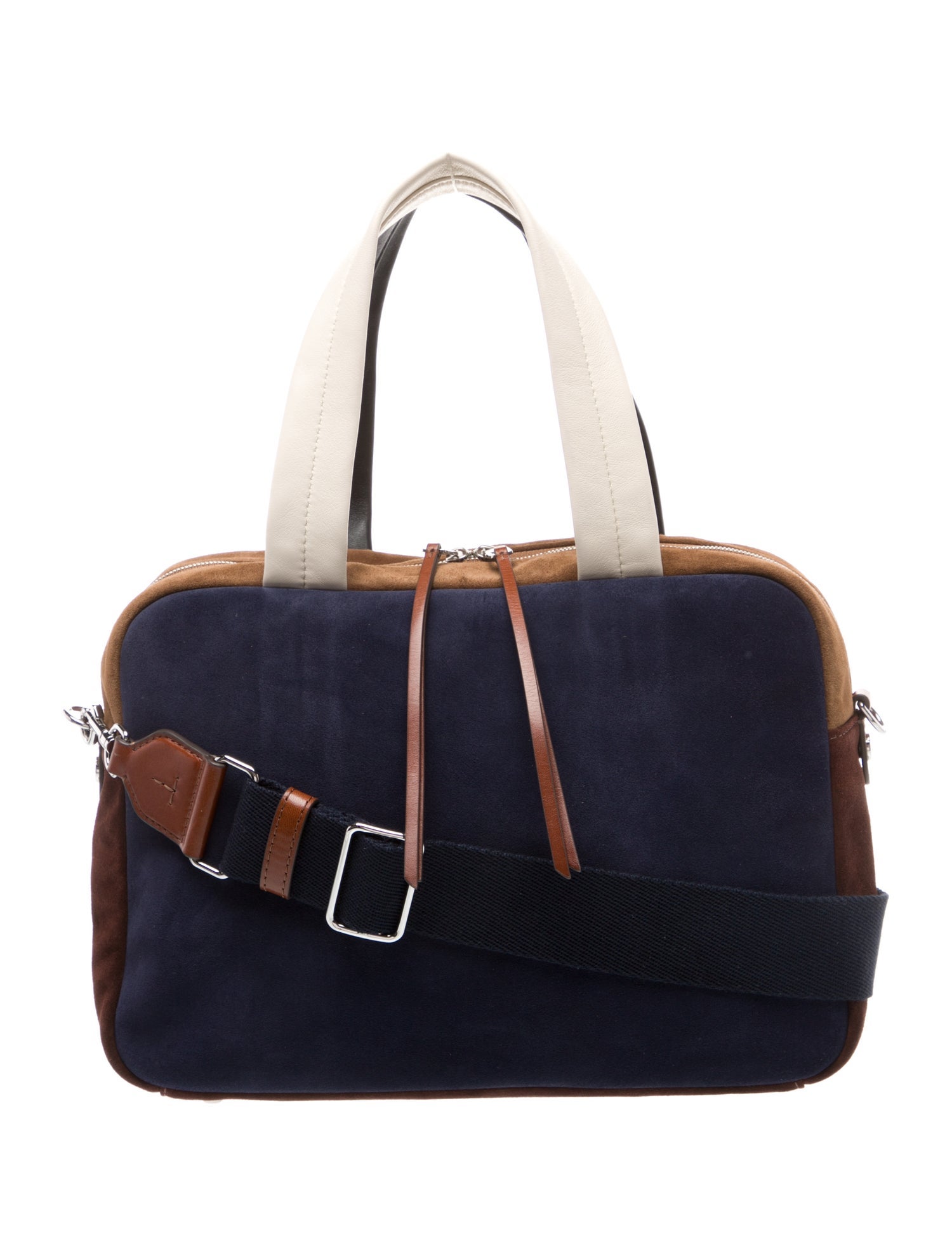 Tory Burch Suede Top Handle Bag