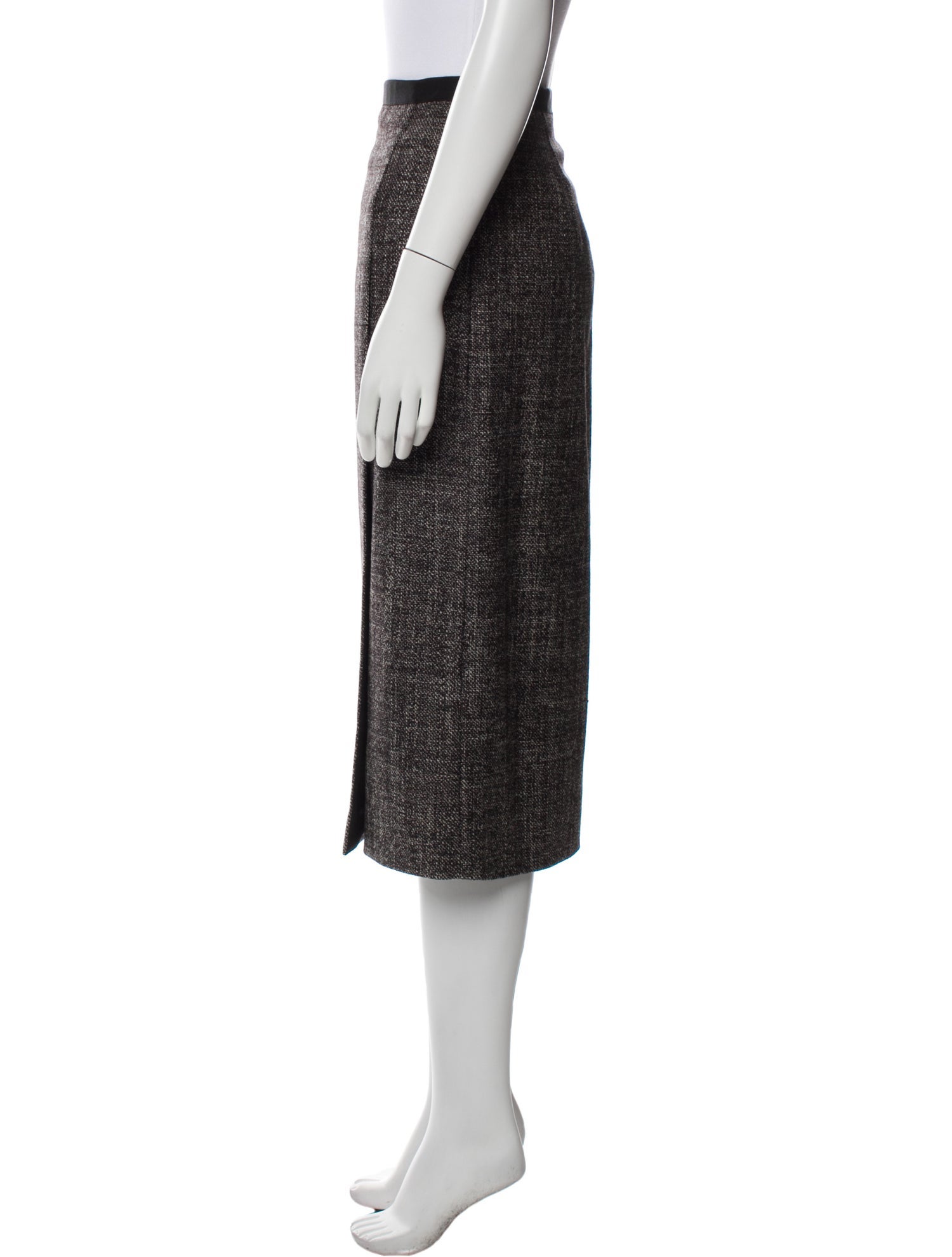 Tory Burch Wool Midi Length Skirt