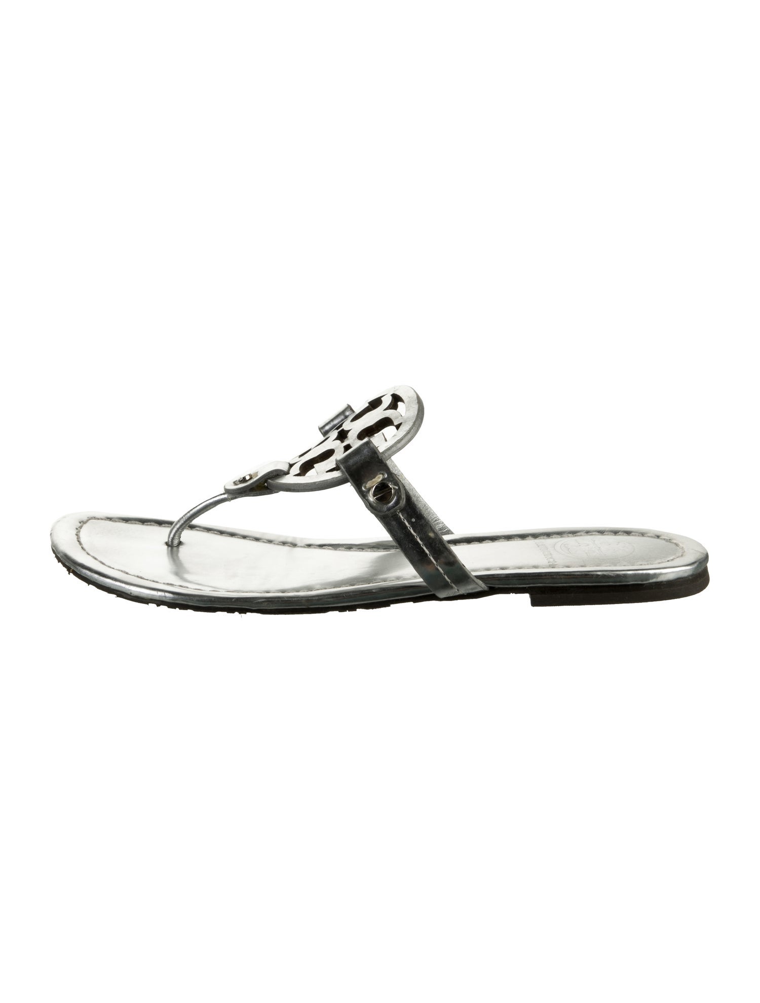 Tory Burch Leather Slides